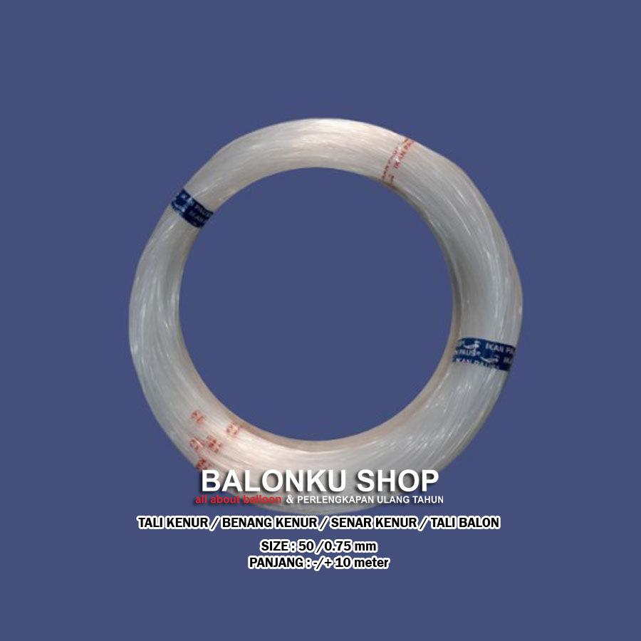 Tali Kenur / Benang Kenur / Senar Kenur / Tali Balon