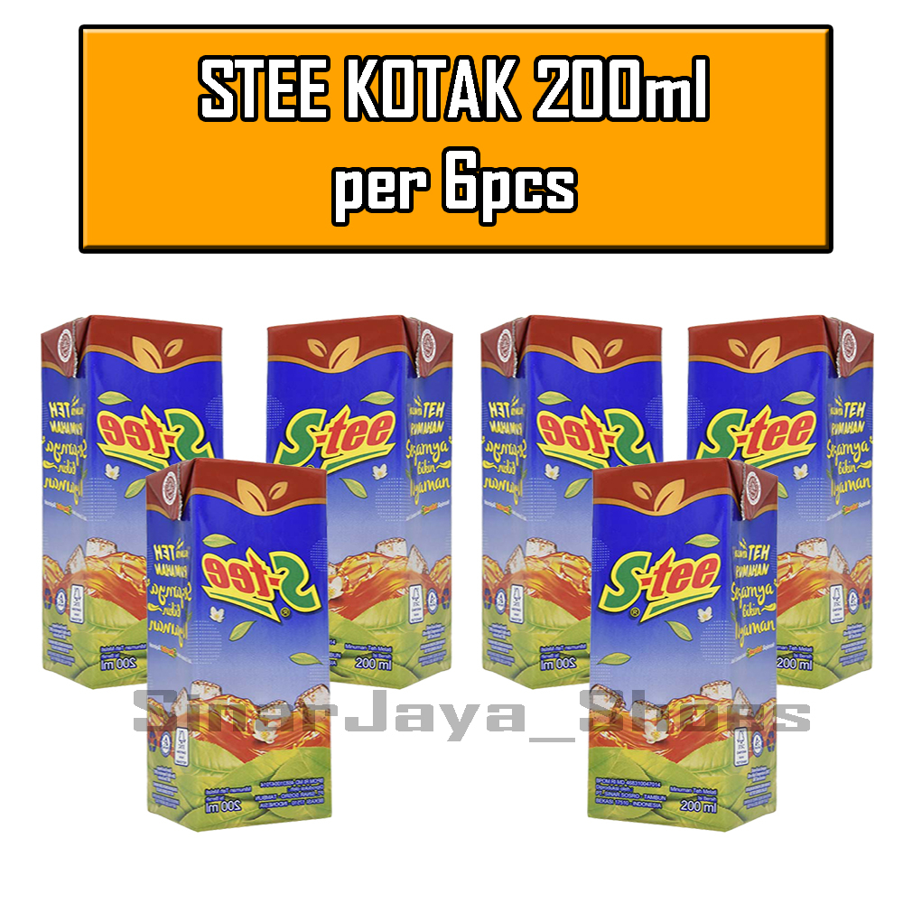 

Stee Sosro Kotak 200 ml isi 6 pcs