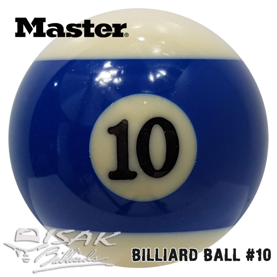 Bola Eceran Nomor 10 - 2.1/4&quot; - Billiard Ball Biliar Pool Besar Bilyar