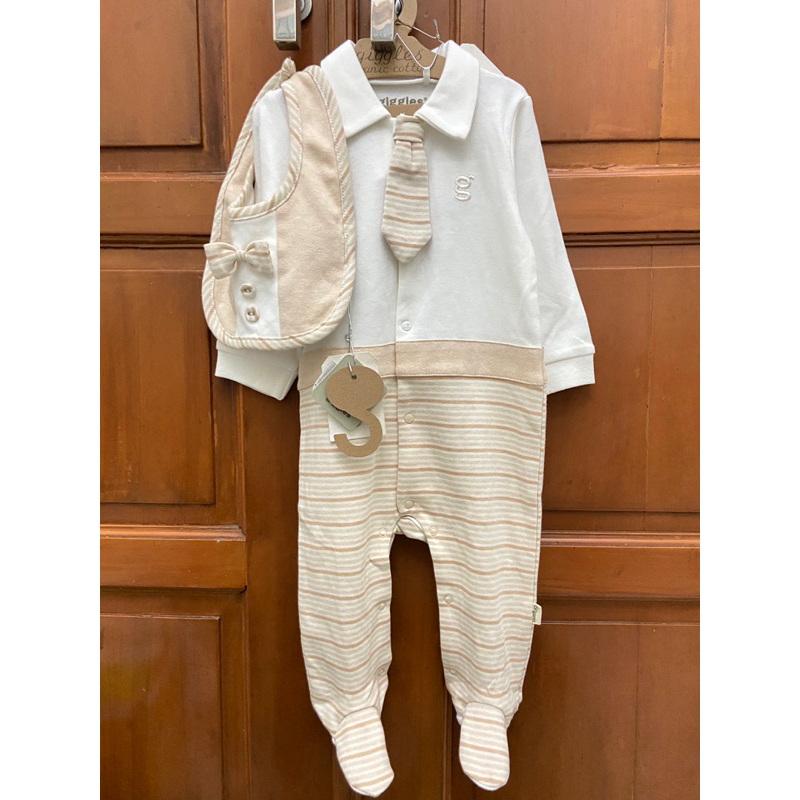 JUNIORS GIGGLES BABYSHOP Sleepsuit Bodysuit Baby Boy Bayi Cowok Laki-Laki