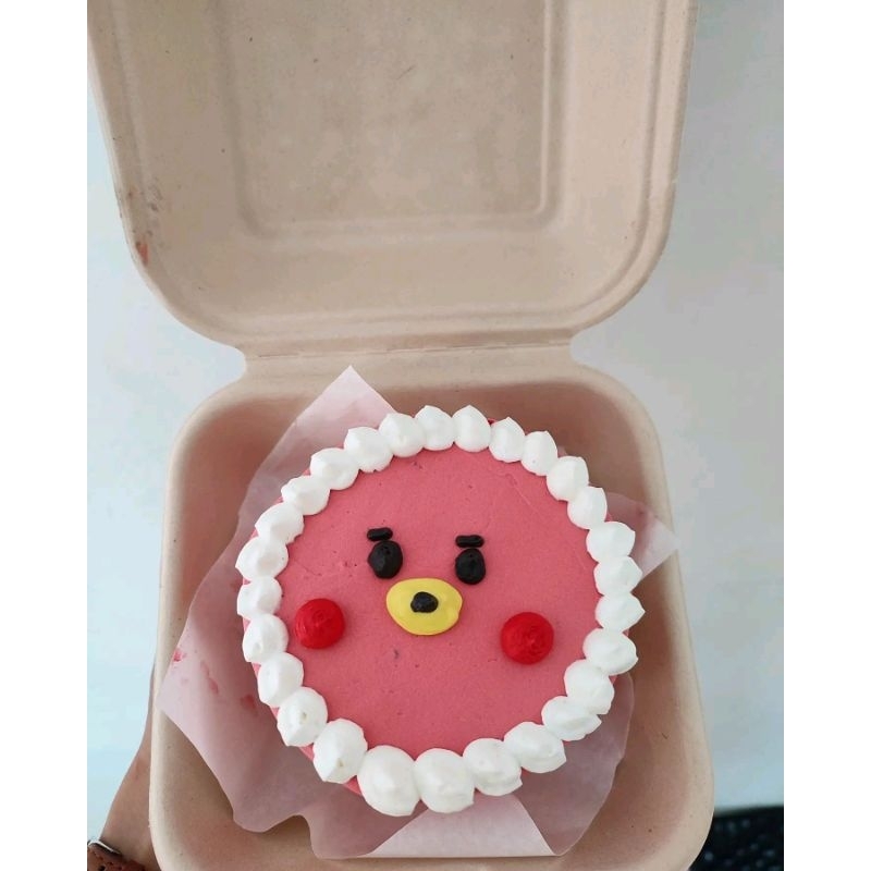 kue ulang tahun / birthday cake / mini cake / korea  bento cake / bento cake / korean cake