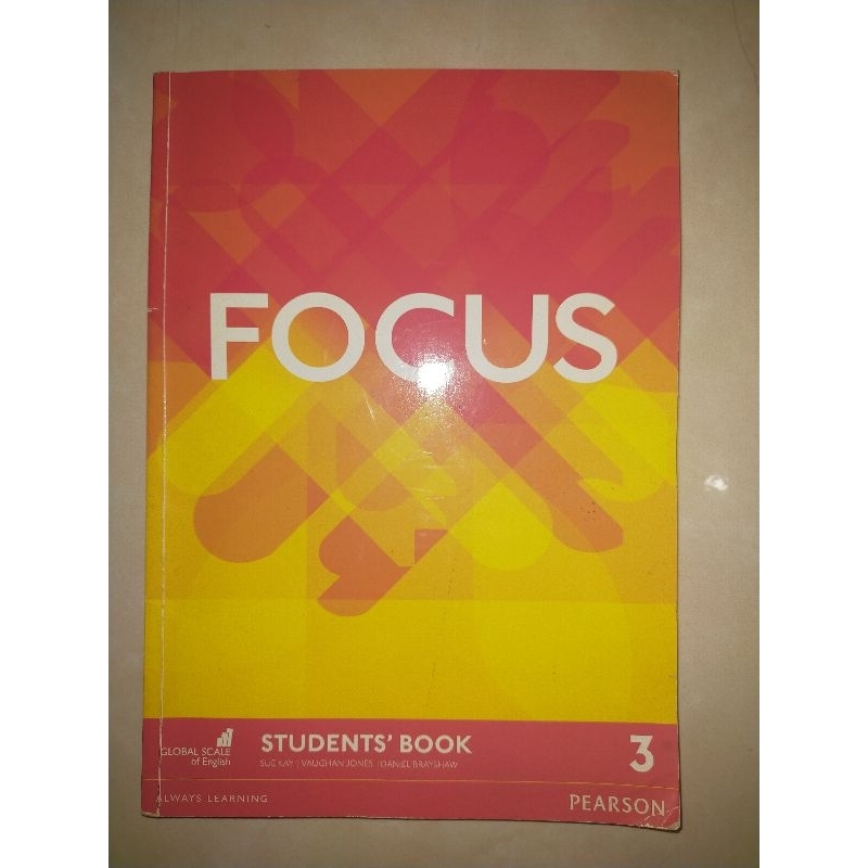 Focus 3 Students Book and Wordstore Pearson