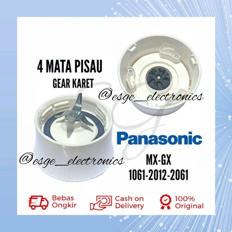 PISAU JUS BLENDER PANASONIC BARU MX-GX 1462 1011 1061 1521 1511 MOUNTING MANGKOK PISAU JUS BLENDER P
