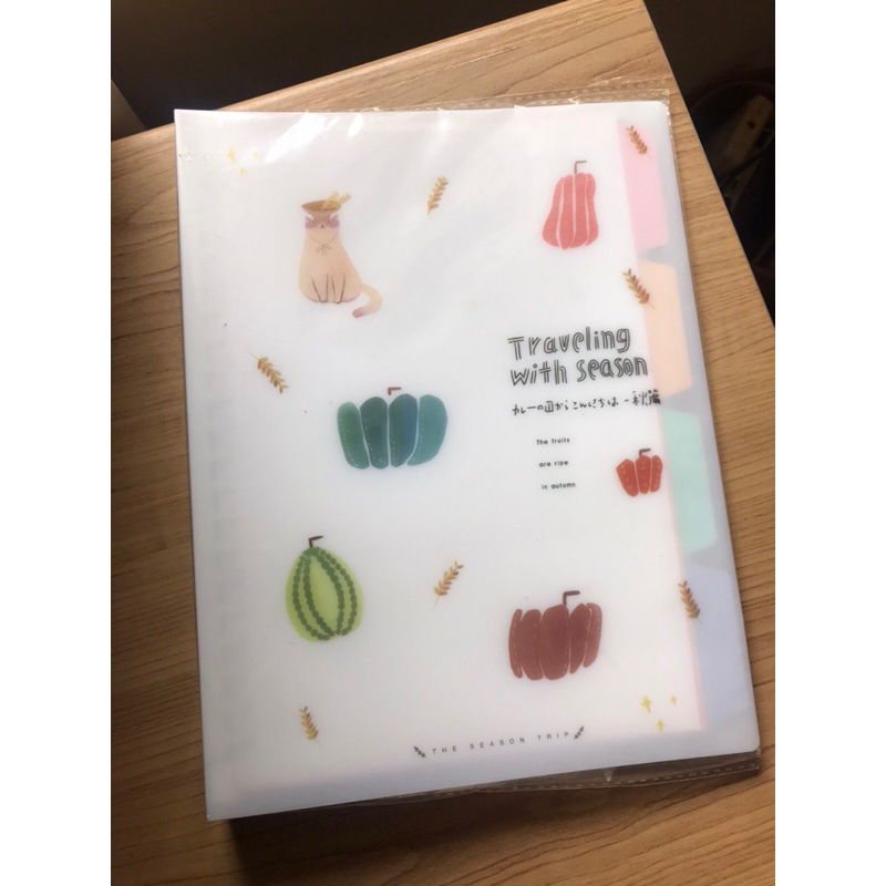 

WHITE Transparant BINDER A5 (sealed)