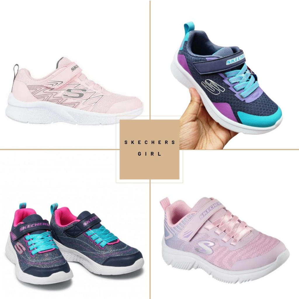 Sepatu Sneakers Anak Perempuan | Sepatu Skechers Anak