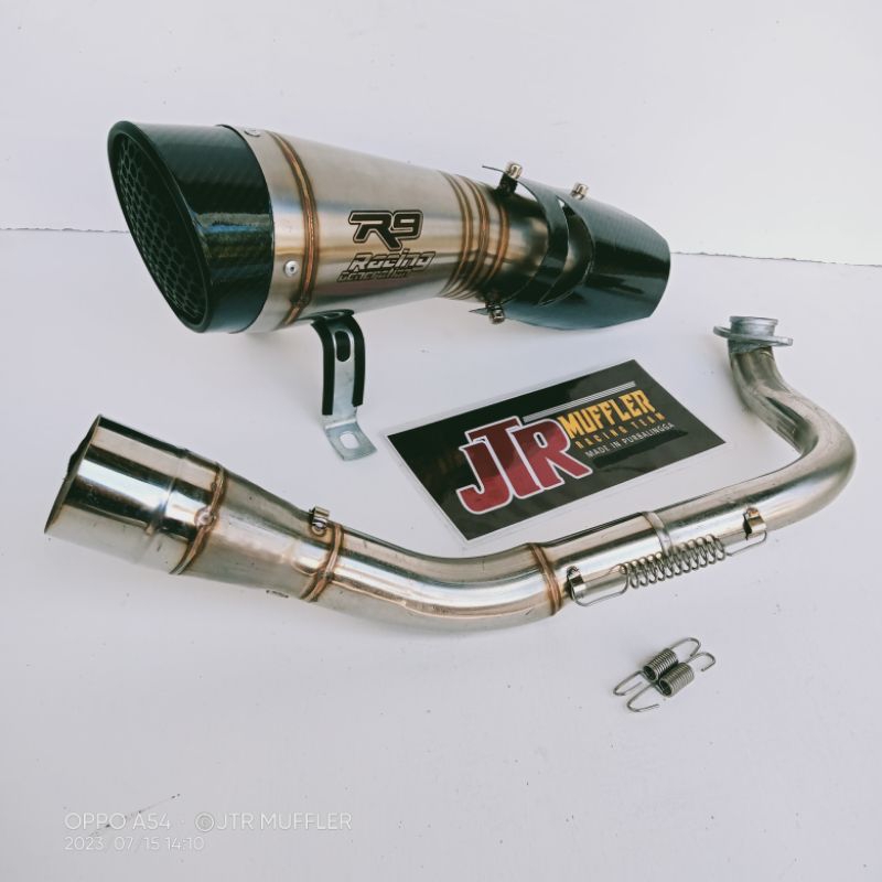KNALPOT R9 H2 TAMENG VARIO 125 150 VARIO 160 NEW PCX 150 160 NEW