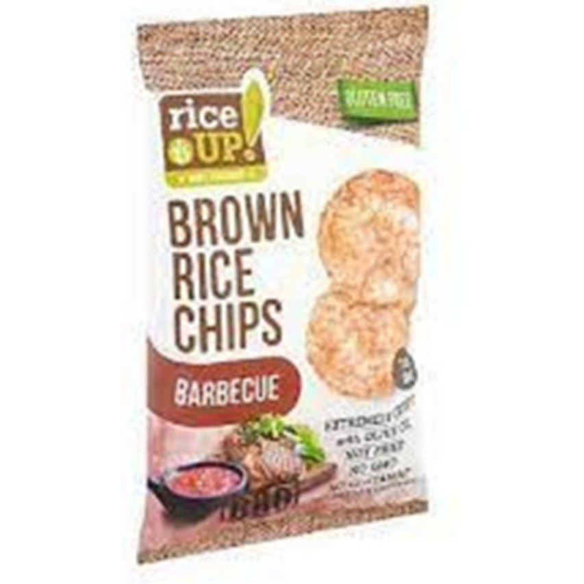 

BROWN RICE CHIPS GLUTEN FREE 60GR | KREKERS KERIPIK NON MSG - 60gr BBQ