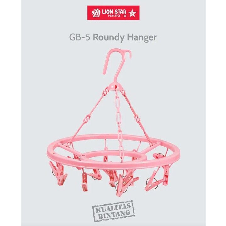 Lion Star Gantungan Baju Bulat / Roundy Hanger