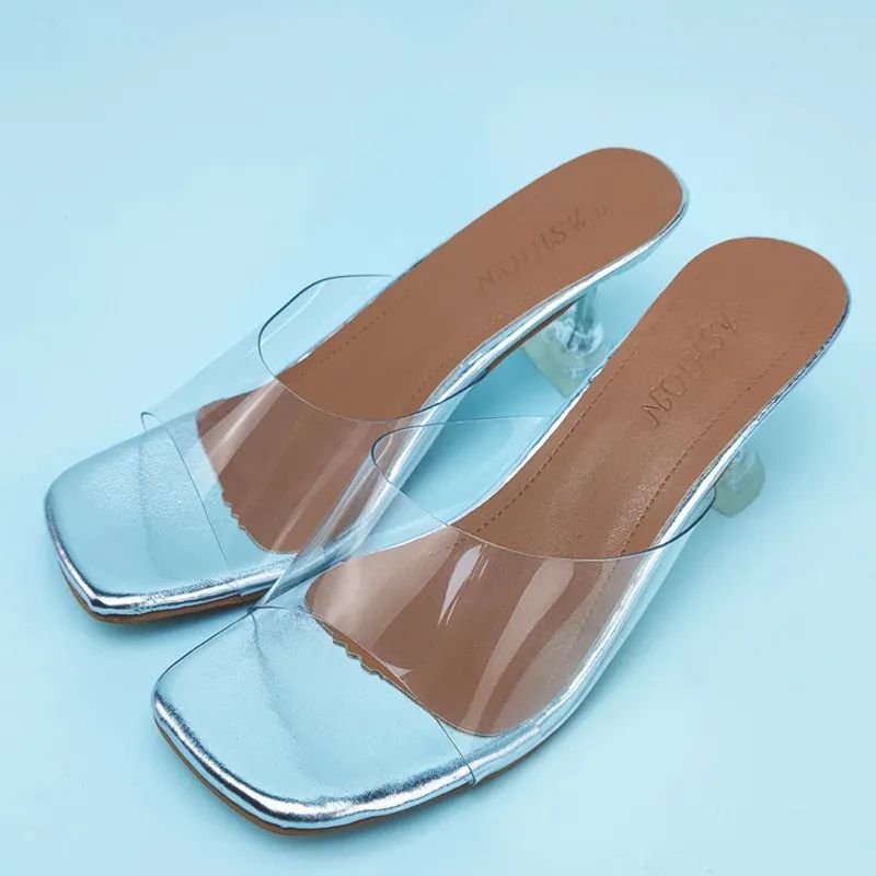 Sandal Sendal Jinjet Bridesmaid Korea Style 4Cm Haigh Heels Hls Haeils 5Cm Prempuan Heels Kondangan 