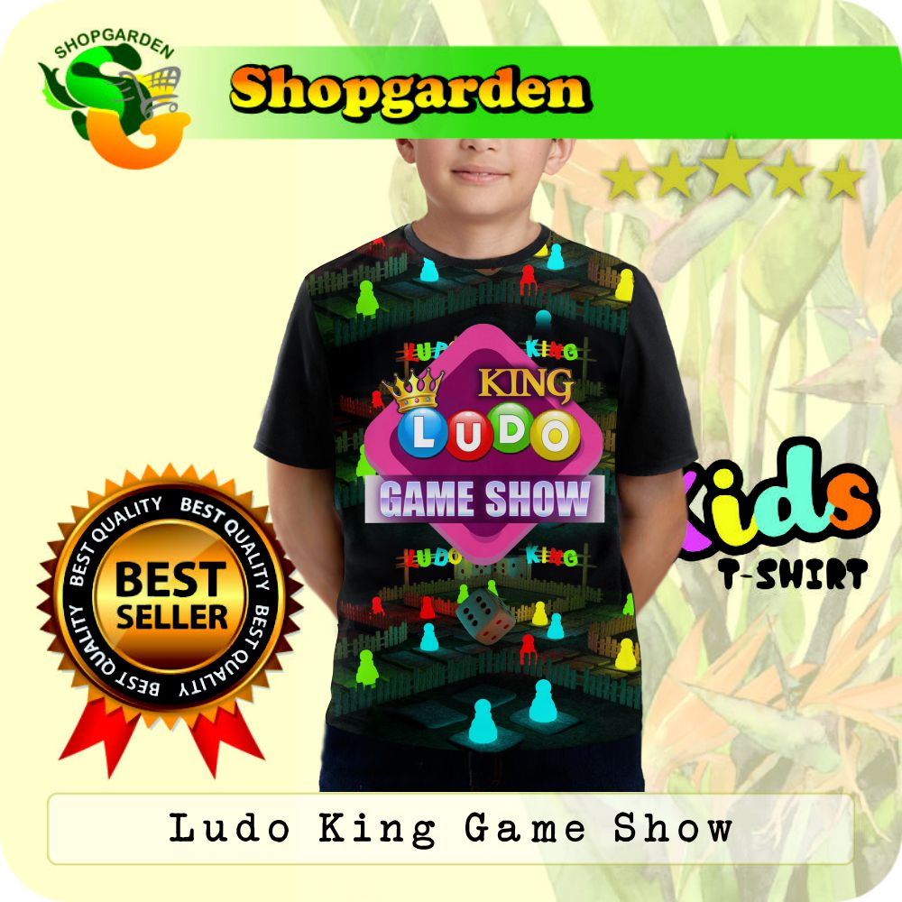 Kaos Anak Ludo King Game Show Kaos Anak Laki-Laki Dan Perempuan | SHOPGARDEN