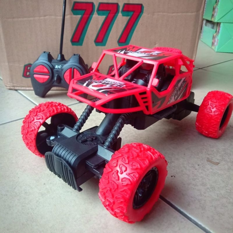 Mainan Mobil Remote RC Mini Jeep Baterai Cas.. Mobil RC Cas Murah