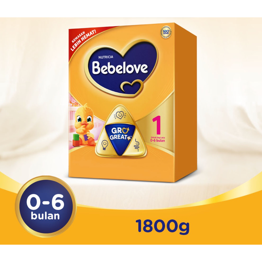 BEBELOVE 1 SUSU BAYI 0-6 BULAN TAHAP 1