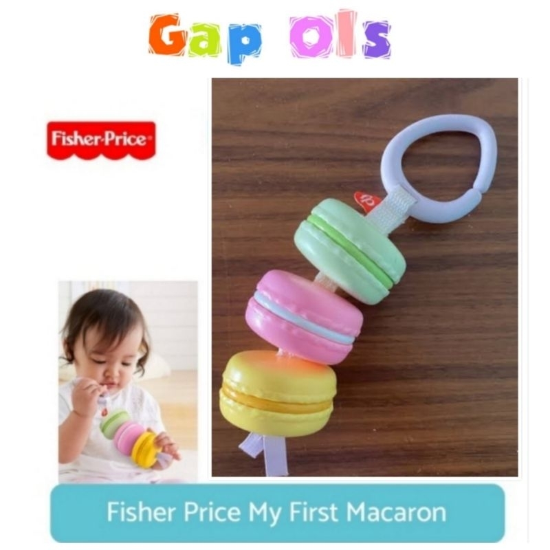 Fisher Price My First Macaron Peg FisherPrice Macaron Fisher Price Rattle FisherPrice Rattle