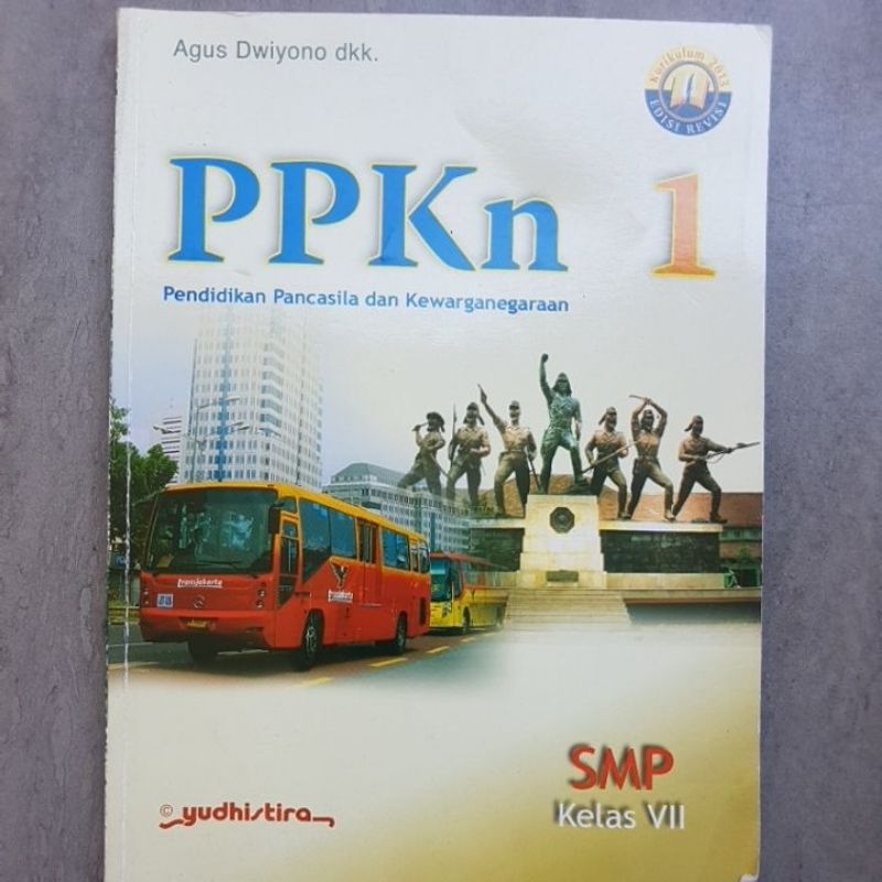 

Buku PPKN Kelas 7 penerbit Yudhistira