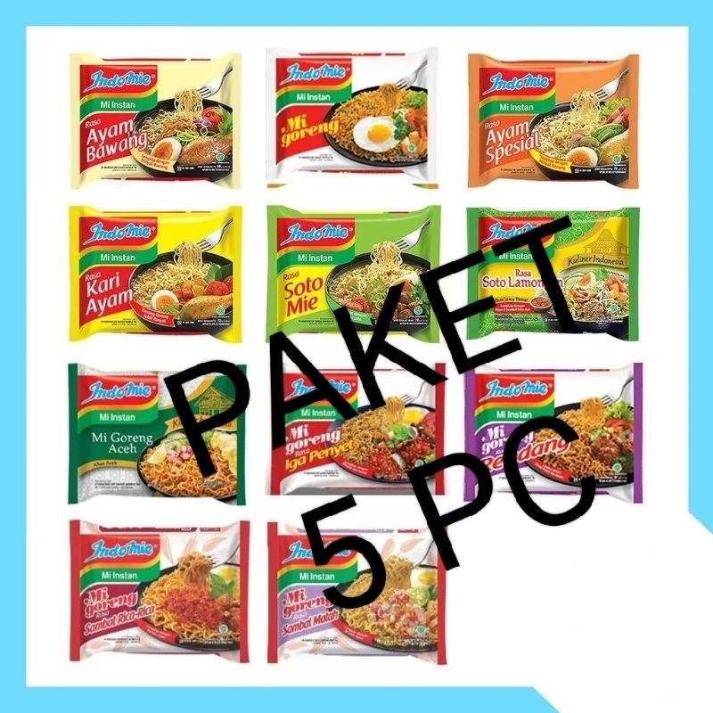 

indomie paket isi 5pc