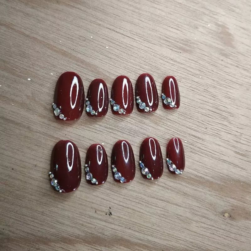kuku palsu / fake Nails / nailart / kuku pengantin