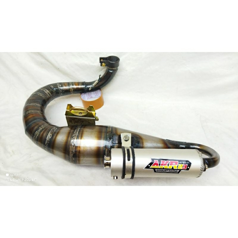 Knalpot Vespa Racing Kiri Replika Malossi Copy Malossi 150-177cc AKR23Exhaustracing