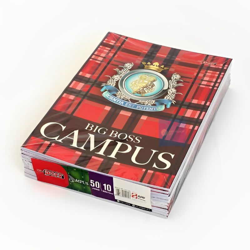 [1PACK] Buku Tulis Big Boss Campus 50 Lembar Boxy