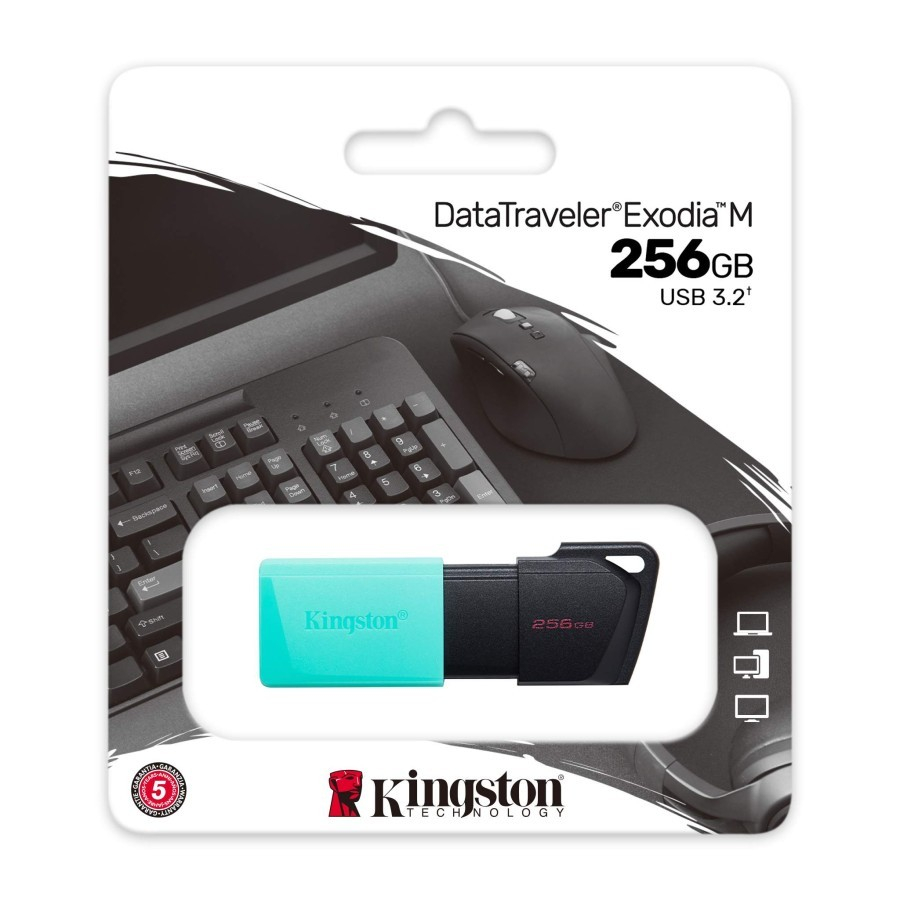 Flashdisk Kingston Data Traveler Exodia M DTX-M 256GB USB 3.2 Original