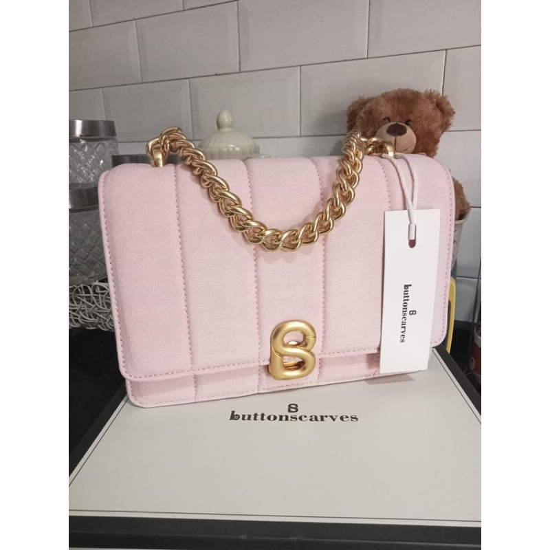 button nora demin bag