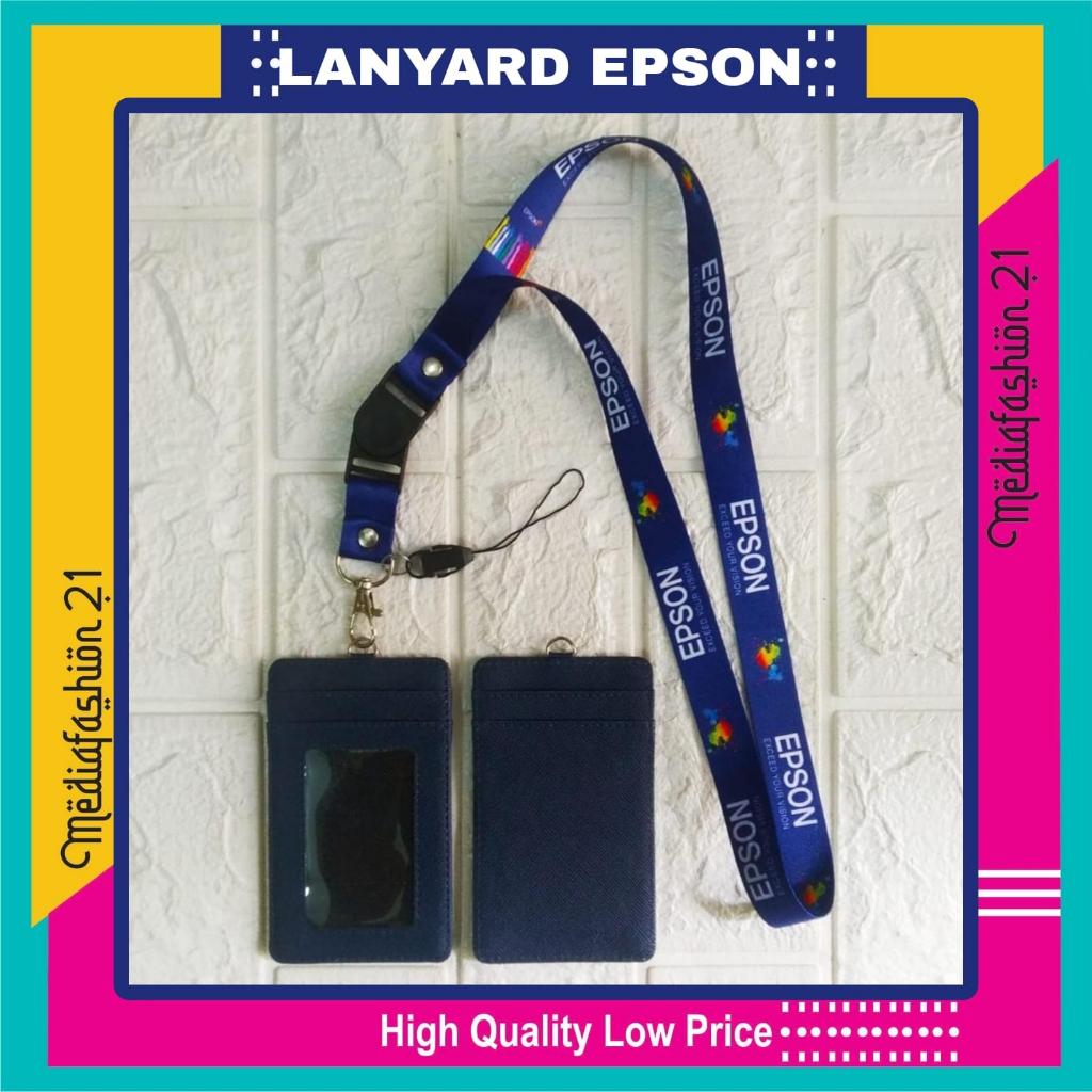 

Al Lanyard Tali Gantungan ID Card EPSON Free Strap Fantungan HP/Flashdisk
