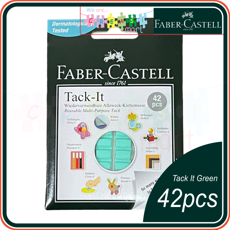 

Faber Castell Lem Tack It 30gr Hijau Adhesive Perekat 42pcs 100% Original