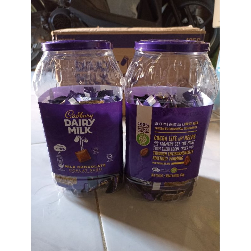 

coklat Cadbury dairy milk Malaysia toples baru