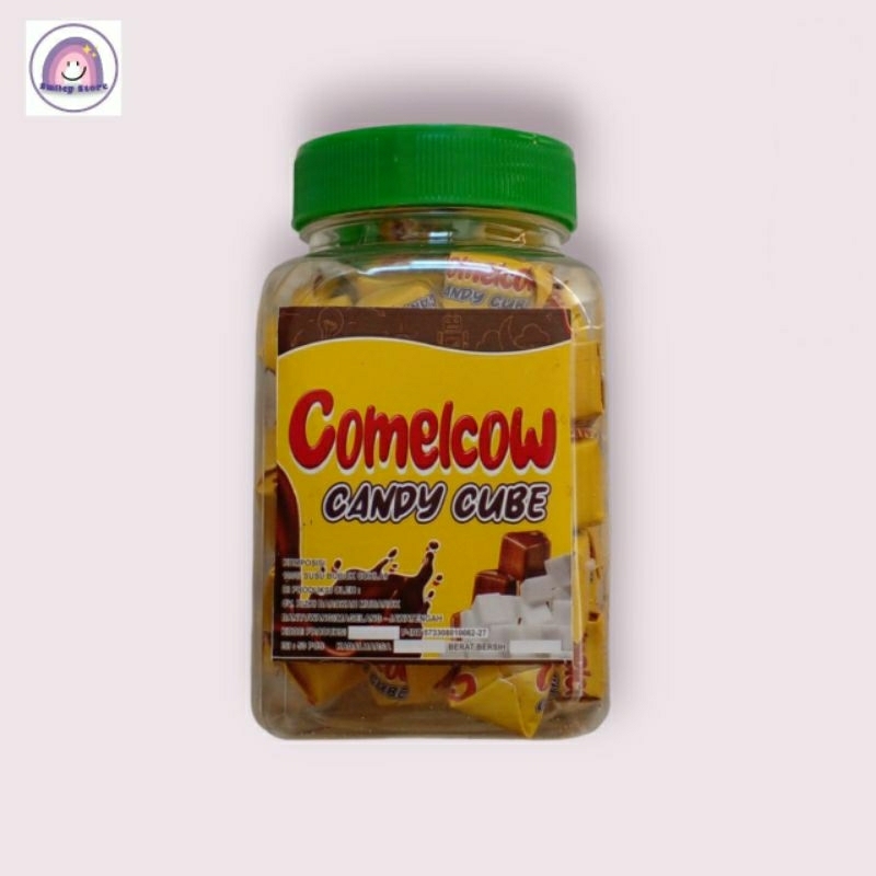 

COMELCOW Candy Cube | Permen Susu Bubuk Cokelat | 50 pcs | 150 gram