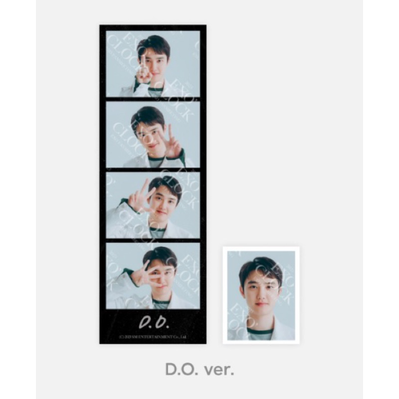 EXO 2023 FANMEETING [EXO' CLOCK] 4 CUT & PHOTO SET