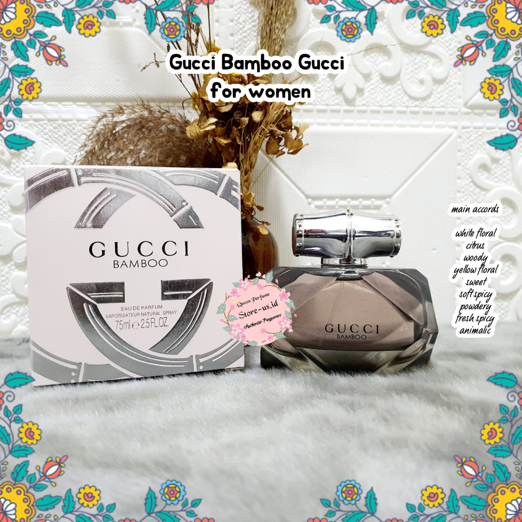 Parfum GUCCI BAMBOO EAU DE PARFUM 75ML ORIGINAL