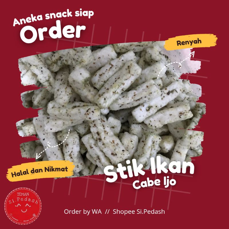 

kerupuk seblak stik cabe ijo / seblak soto / kerupuk cabe ijo