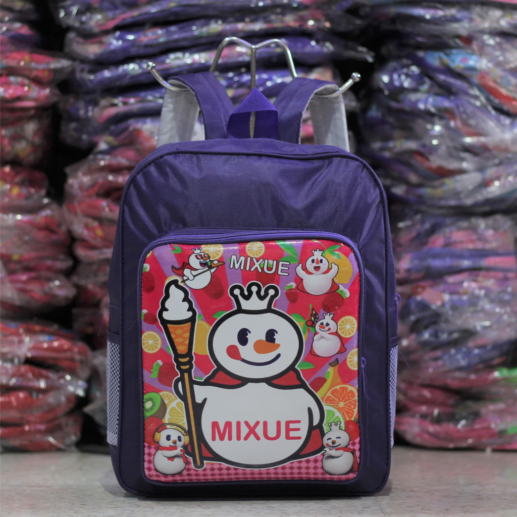 Tas Anak Mixe Kecil Ungu Ukuran Anak Paud Terbaru Ransel Karakter Anak Mixe Ungu Tebal Cantik Sekola