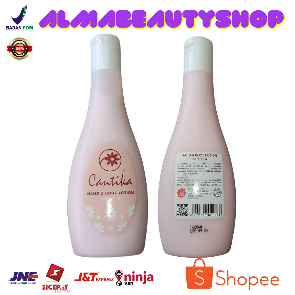 Handbody Losion Cantika by Viva / Viva Hand &amp; Body Lotion Cantika 100 mL / Reseller Asli Termurah Aman BPOM