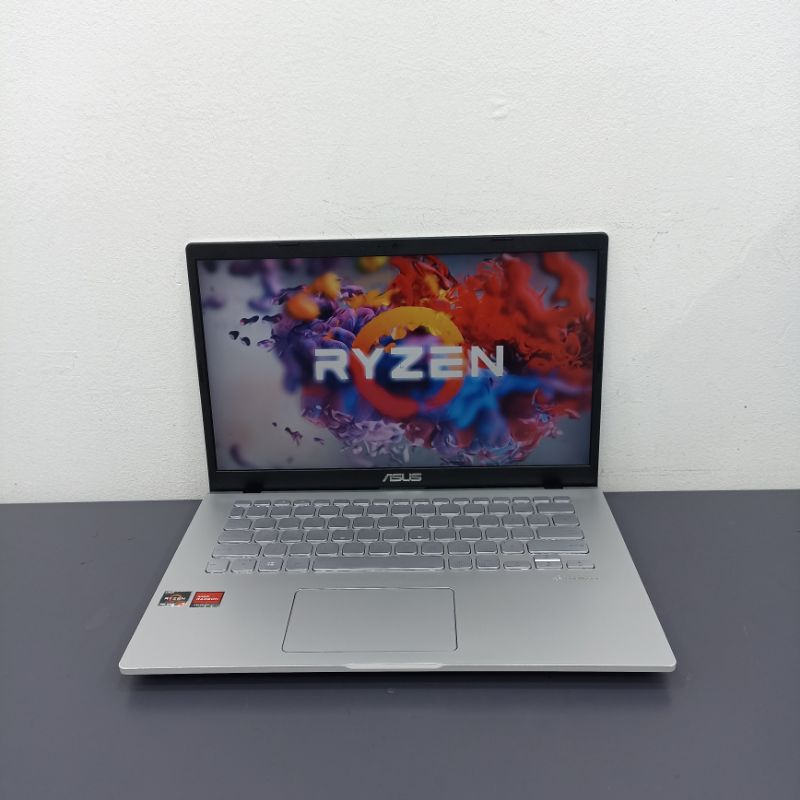 LAPTOP ASUS VIVOBOOK M409DA AMD RYZEN 5 3500U 8GB SSD 256GB LIKENEW SILVER
