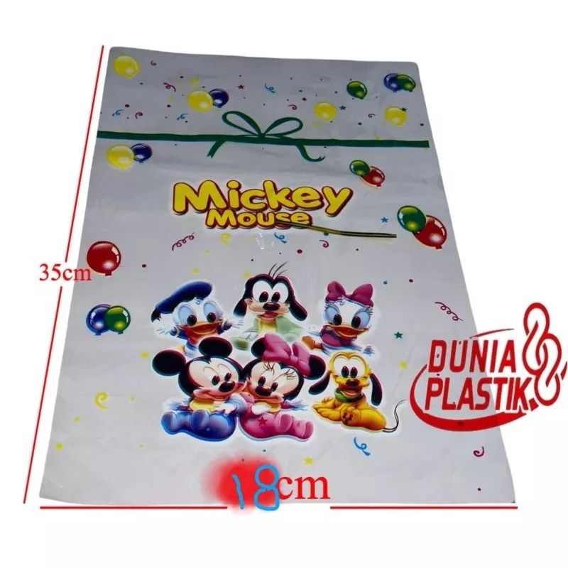 

PLASTIK BUNGKUS SNACK ULANG TAHUN KARAKTER MICKEY MOUSE