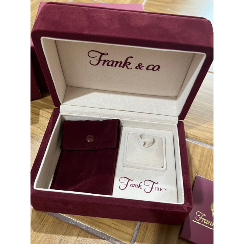 Preloved Box Kotak Cincin Frank & Co Frank Fire Original
