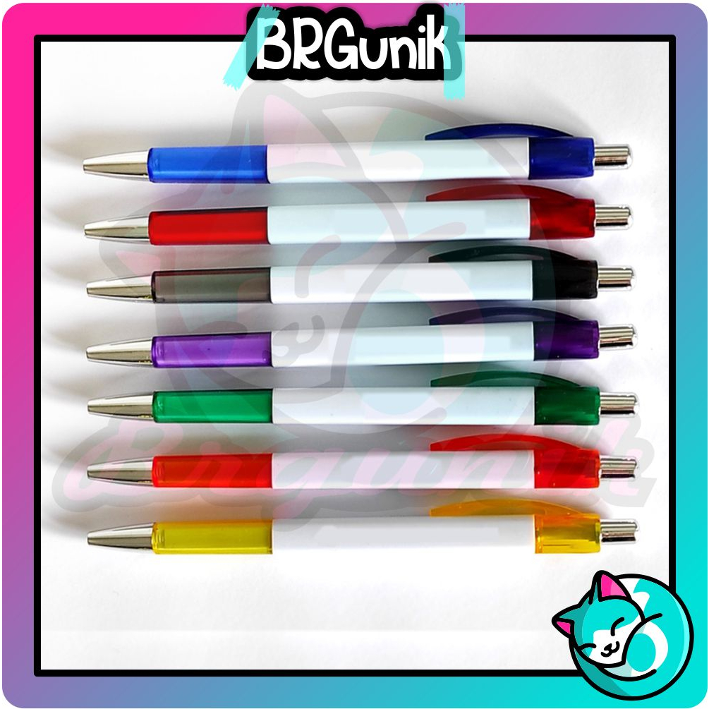 

BRGUNIK Pulpen Promosi Carinex Segiempat S063