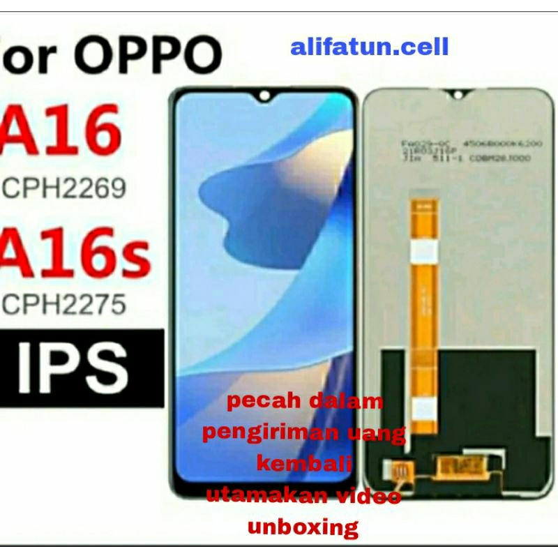 LCD OPPO A16/A16s