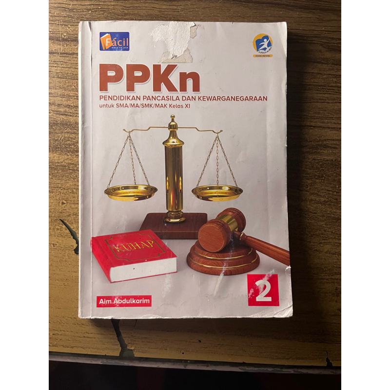 

Buku PPKN Kelas 11 SMA XI Facil Grafindo