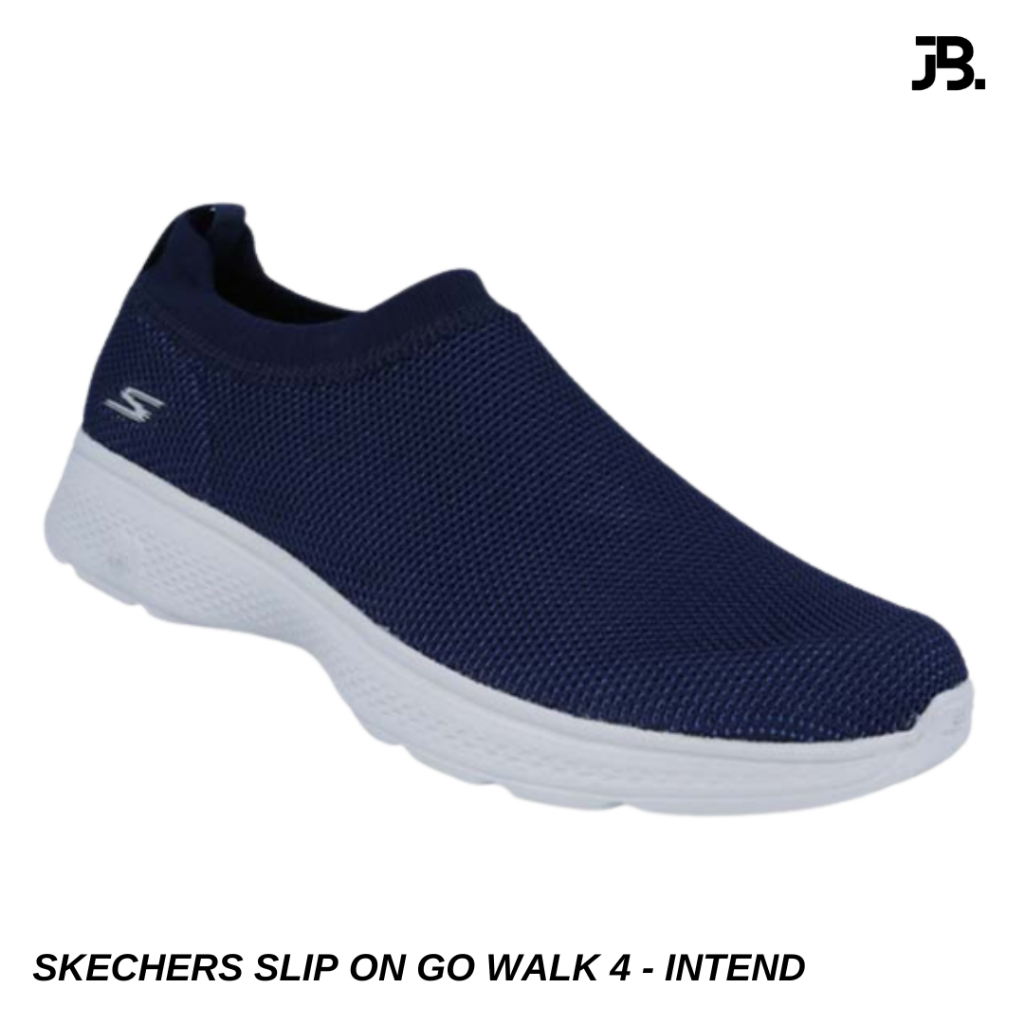 SEPATU SKECHERS CASUAL PRIA SLIP ON GO WALK 4-INTEND