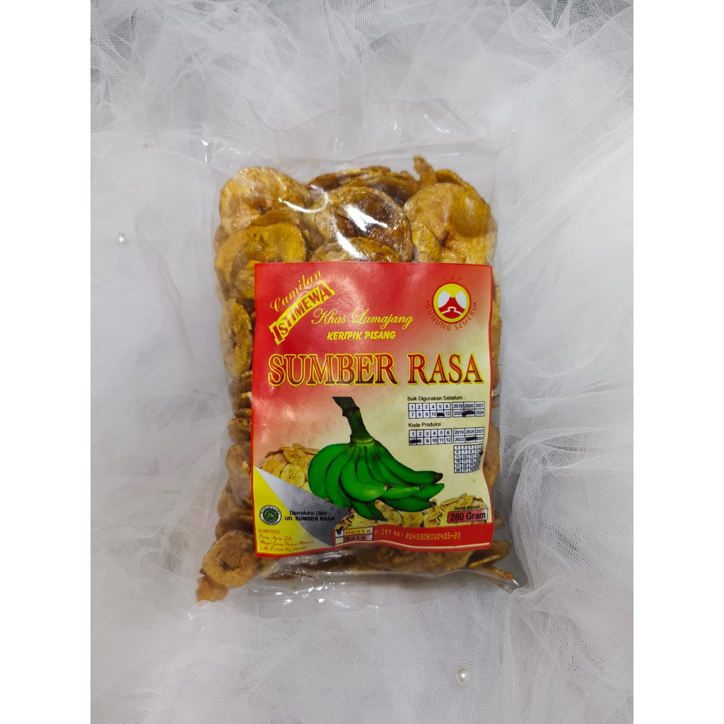 

KERIPIK PISANG AGUNG SUMBER RASA LUMAJANG (MANIS), PREMIUM QUALITY