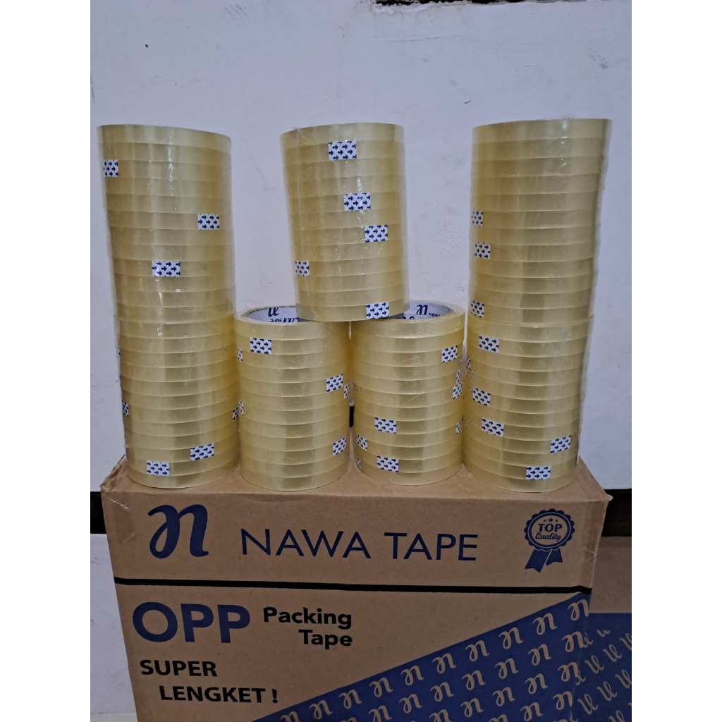 

isolasi bening uk 12mm 1 dus isi 288pcs