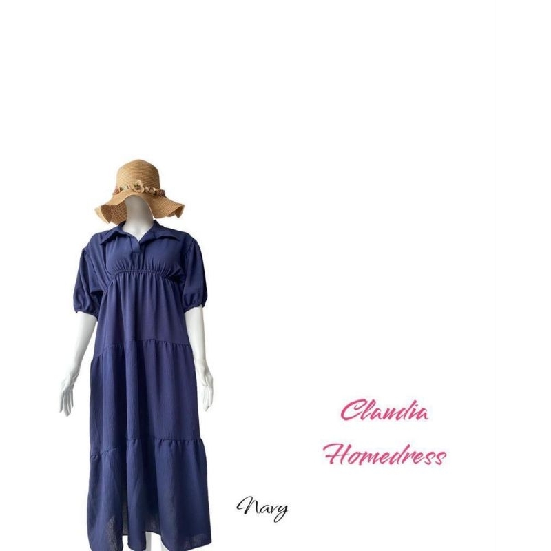 Daster claudia / daster crinkle rempel susun