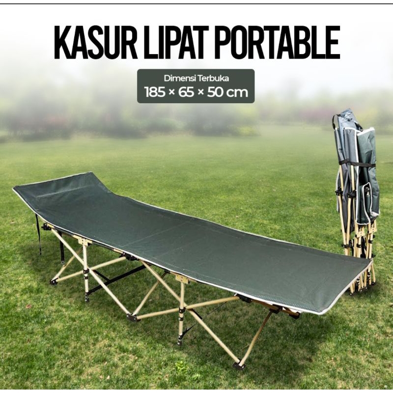 Velbed kasur lipat camping outdoor / folding bed campervan