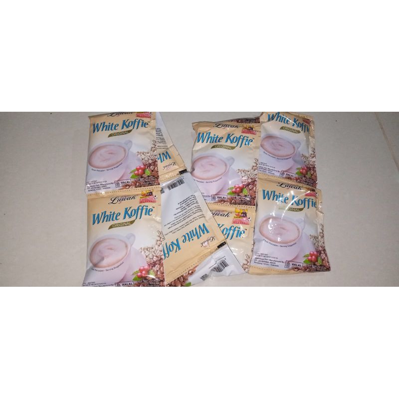 

Luwak white coffe original renceng (20gr x 10)