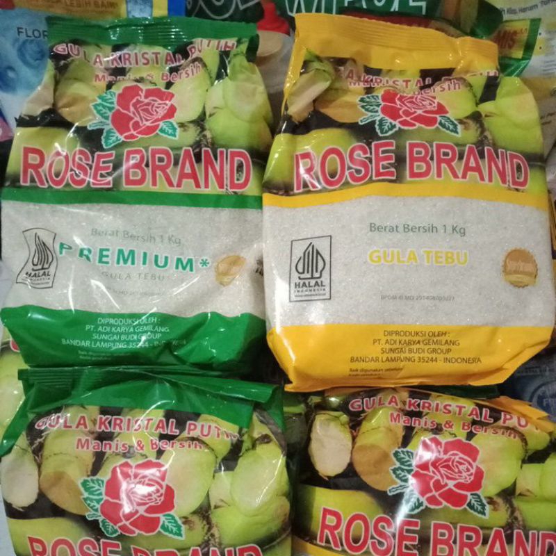 

Gula rose brand kemasan 1 kg