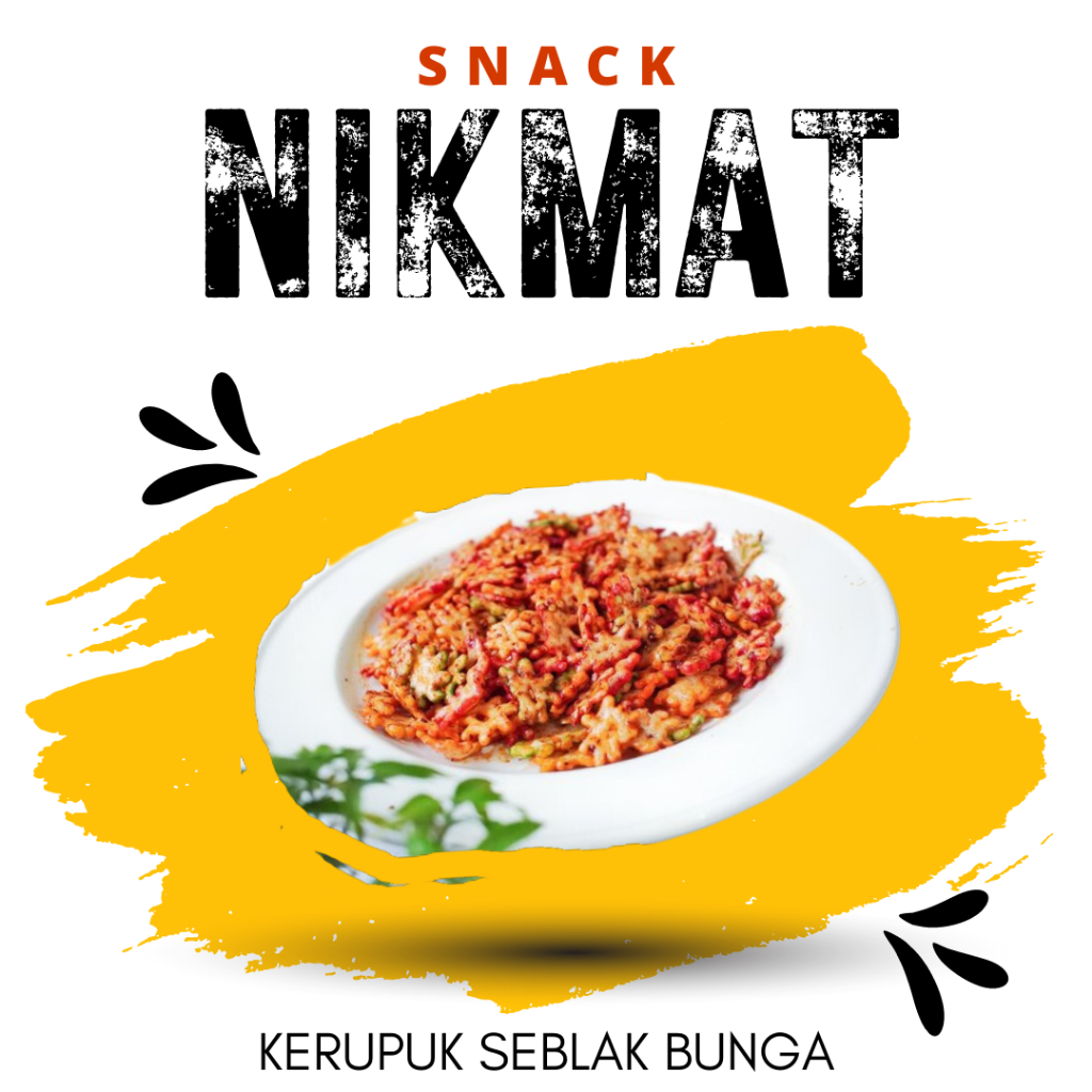 

[SNACK NIKMAT] Kerupuk Seblak Bunga / Seblak Bunga Bantat / Snack Ringan Pedas / Camilan Gurih Pedas