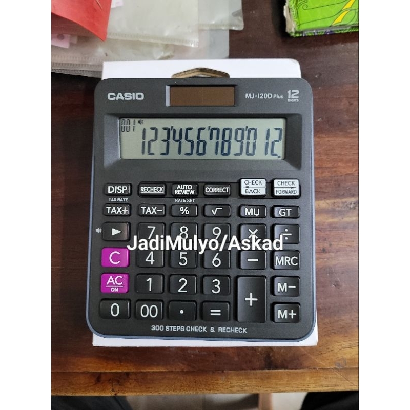 

Kalkulator Casio MJ-120D Plus Original