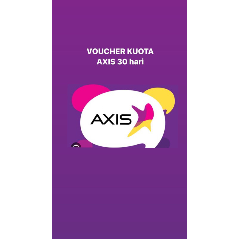 VOUCHER KUOTA AXIS INJECT KUOTA AXIS PULSA AXIS KUOTA BULANAN
