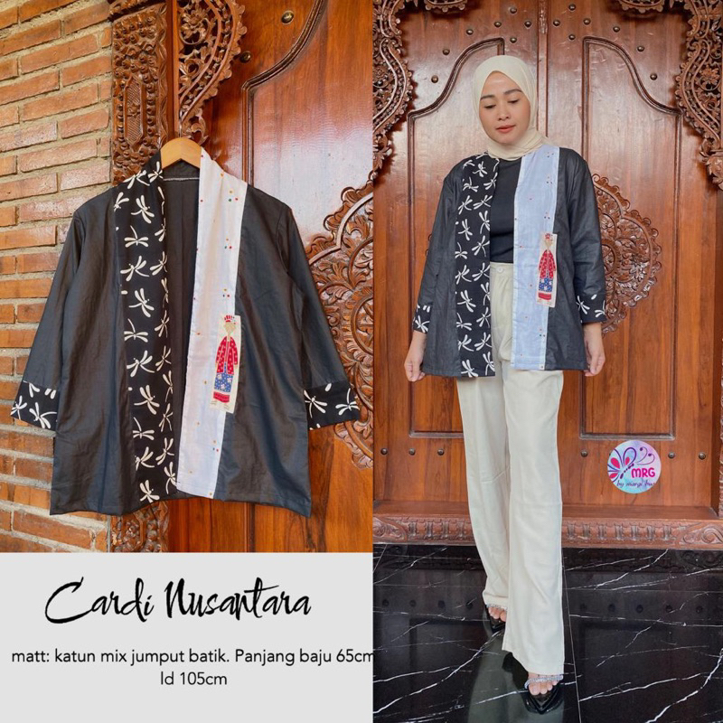 CARDI NUSANTARA OUTER BATIK NUSANTARA CARDI BATIK NUSANTARA KEKINIAN